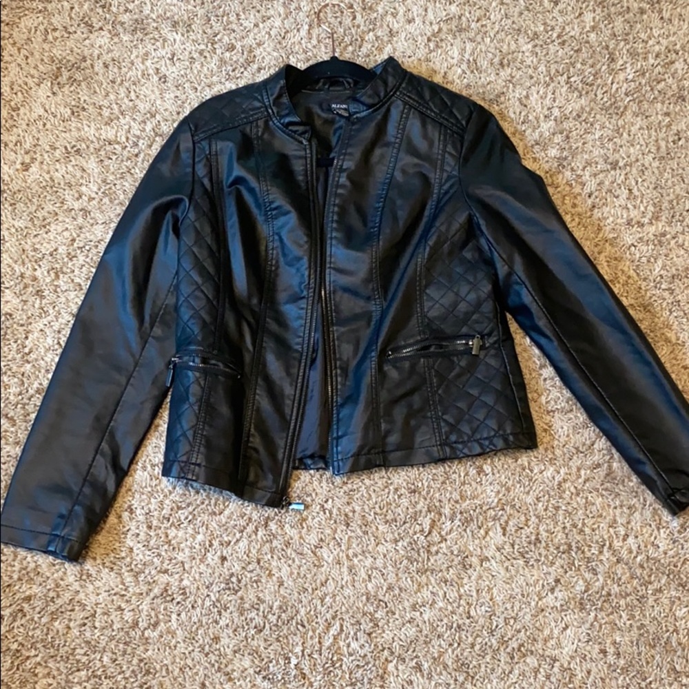 Leather jacket